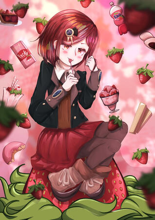 Himiko Yumeno - Strawberries